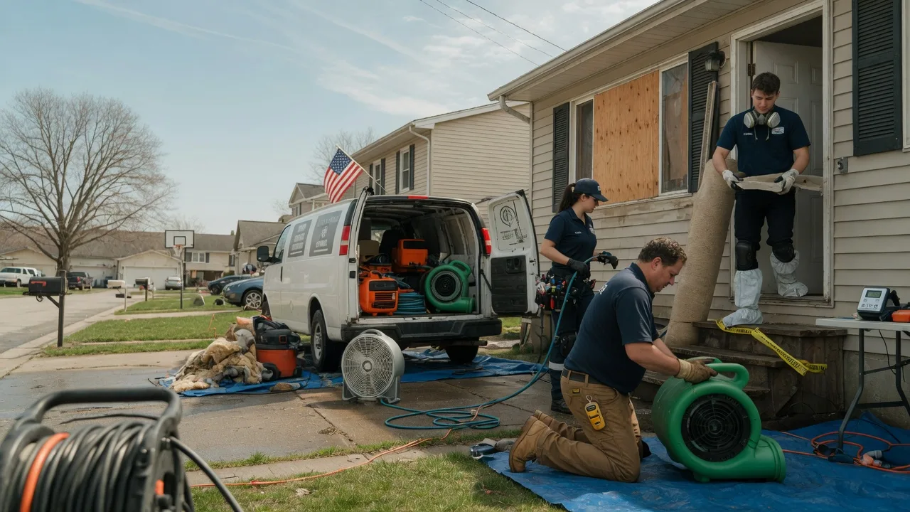 Water Damage Restoration in Glenmoore, PA near me